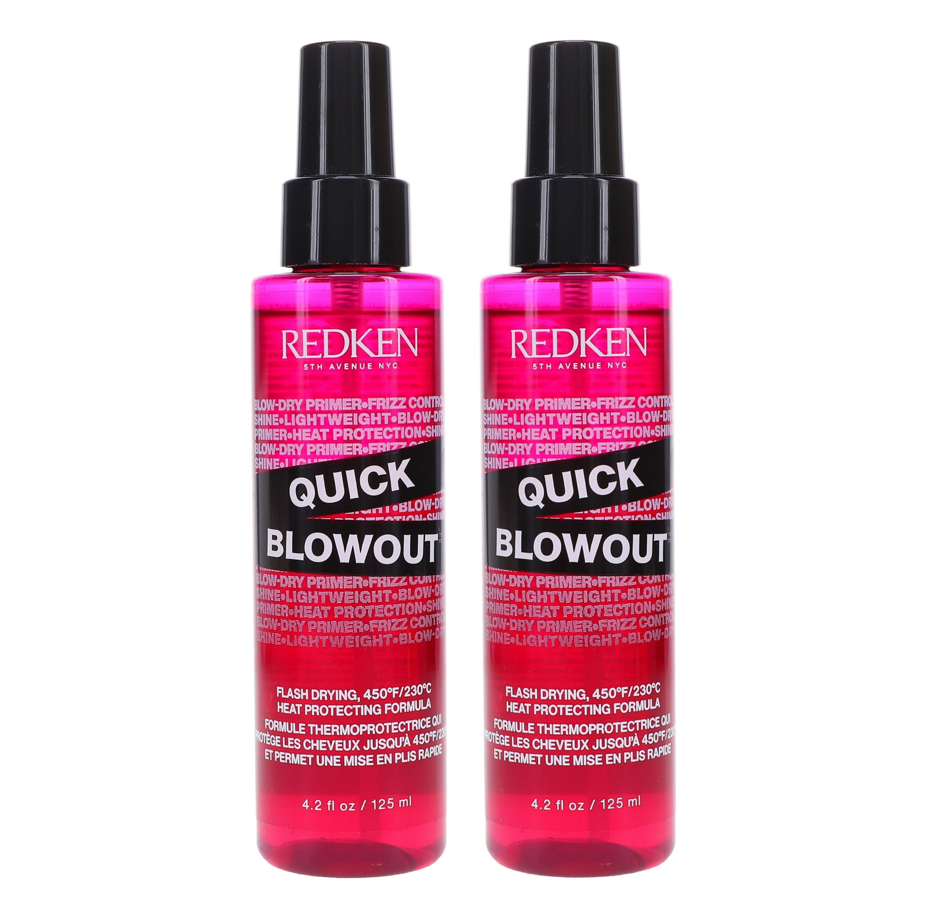 Redken Quick Blowout Blow Dry Primer Spray 125ml (2pc)