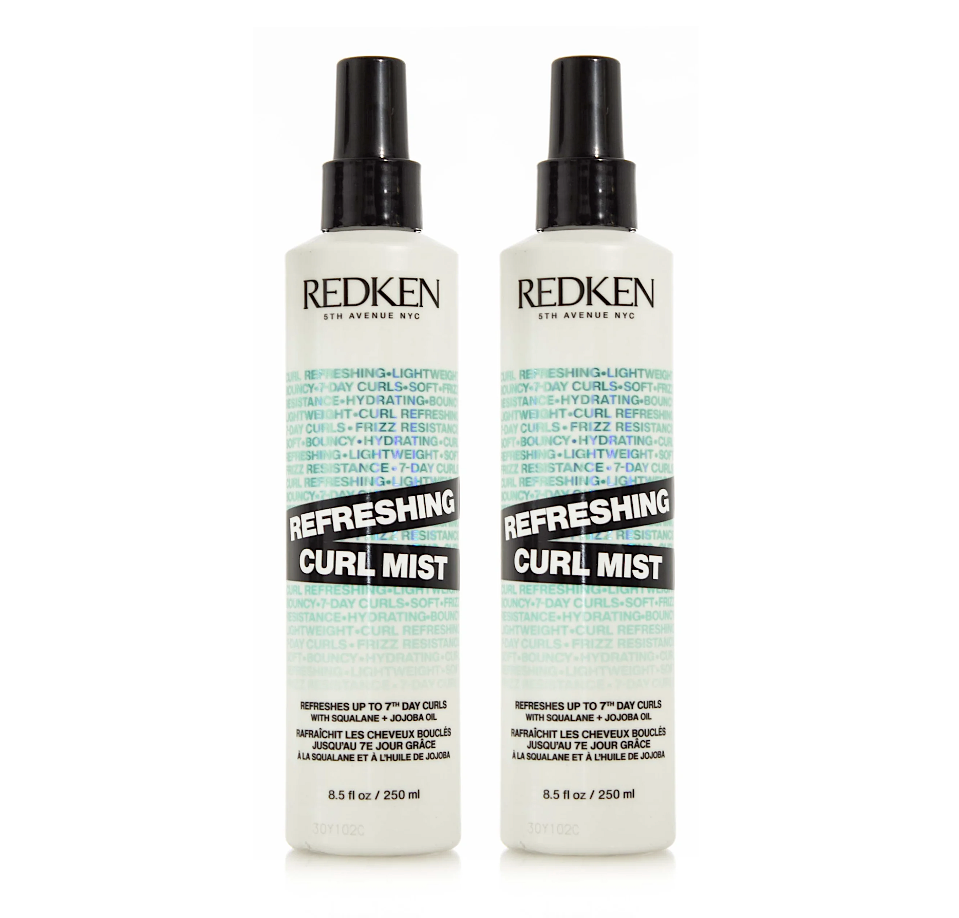 Redken Refreshing Curl Mist With Squalane and Jojoba Oil 250ml (2pc)