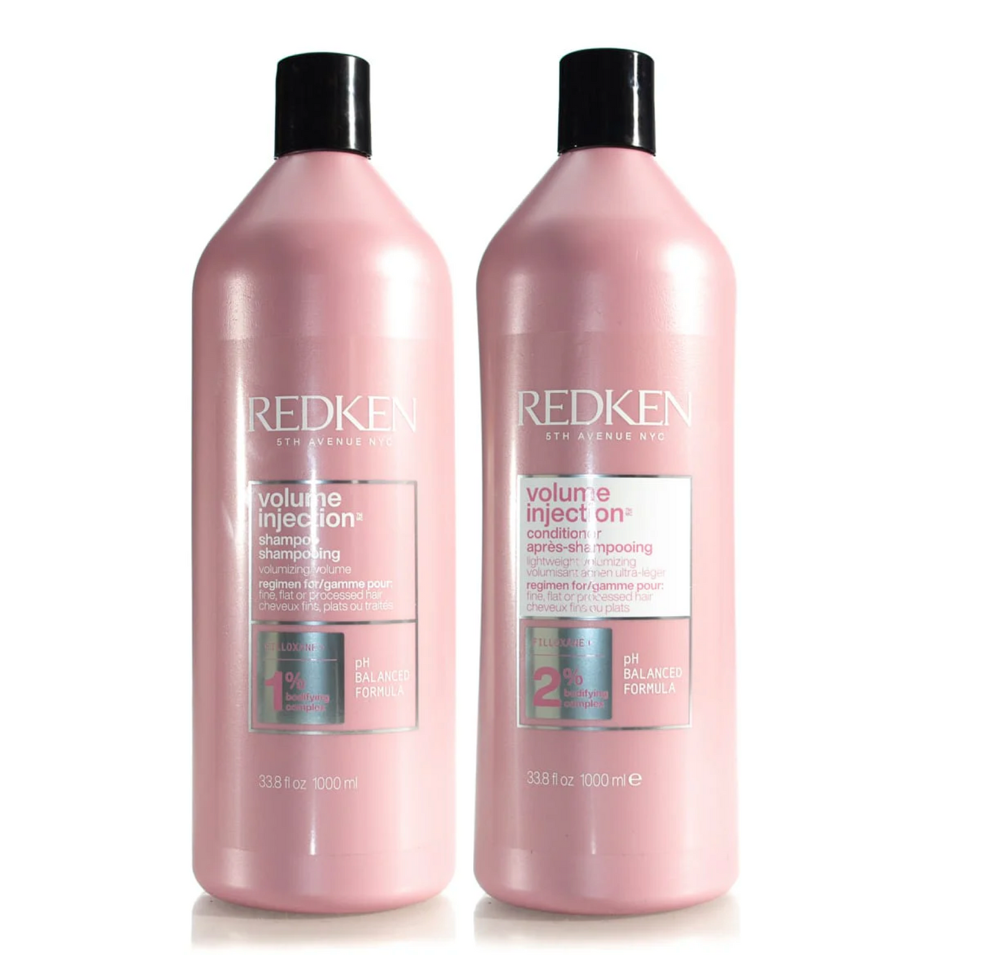 Redken Volume Injection Volumizing Shampoo and Conditioner 1000ml