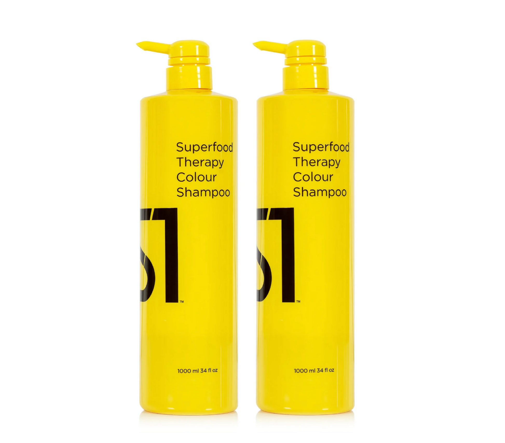 S1 Superfood Colour Shampoo 1000ml (2pc)