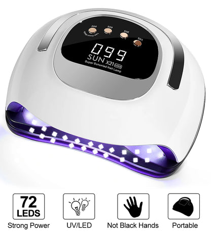 SUN X21 UV LED Light Dryer for Nails Gel Polish Lamp 320W