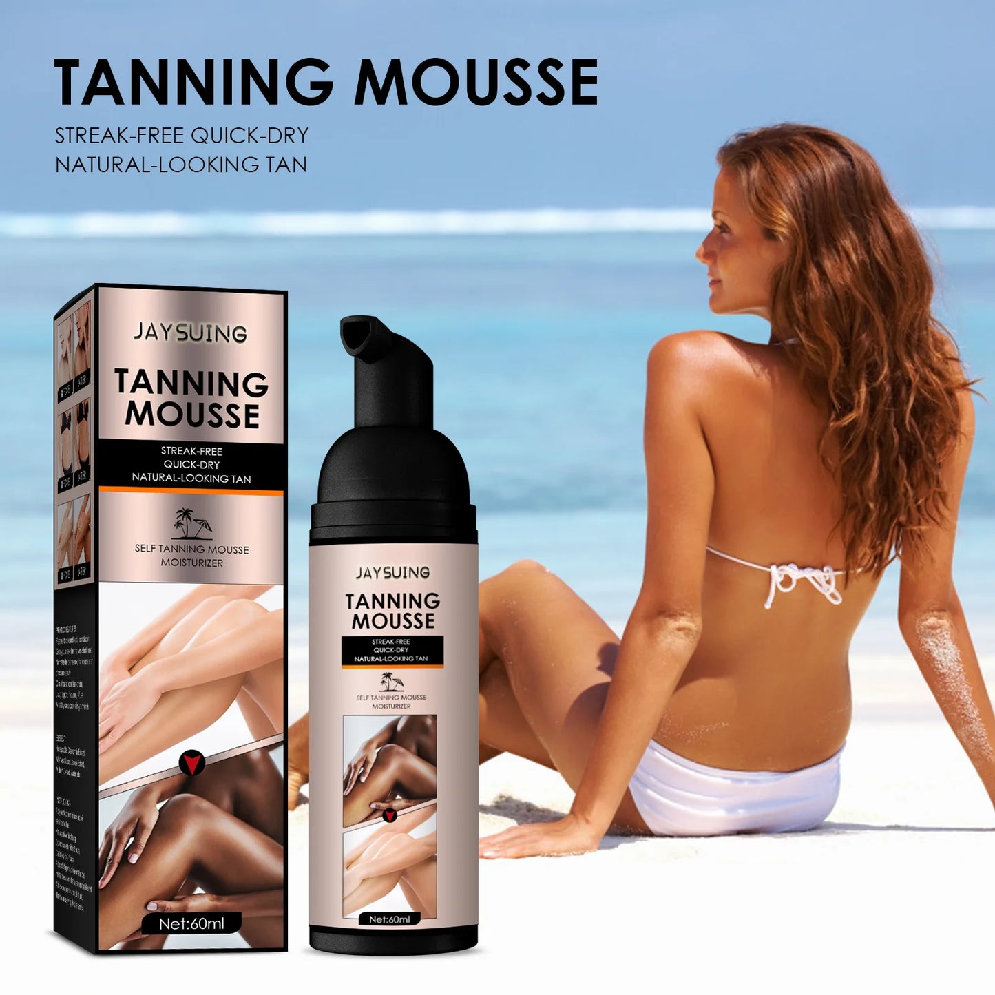 Jaysuing Tanning Mousse Streak Free 60ml