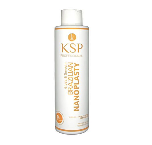 Sarah K KSP Brazilian Nanoplasty Gloss & Smooth Restorative Keratin Treatment 1000ml