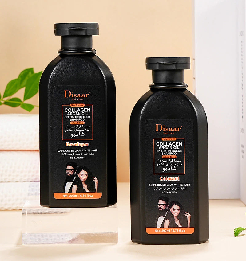 Disaar Collagen Argan Oil Hair Color Shampoo 200ml