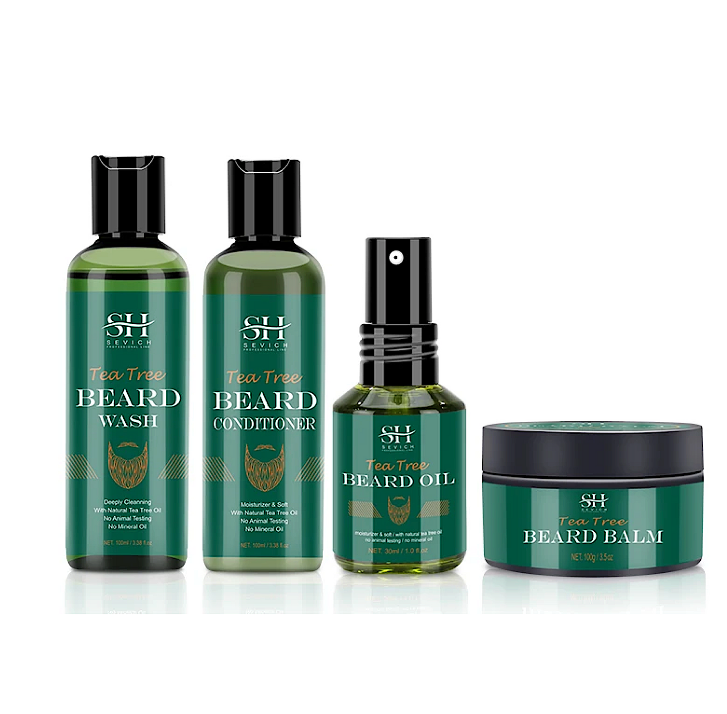 Sevich Tea Tree Beard Kit