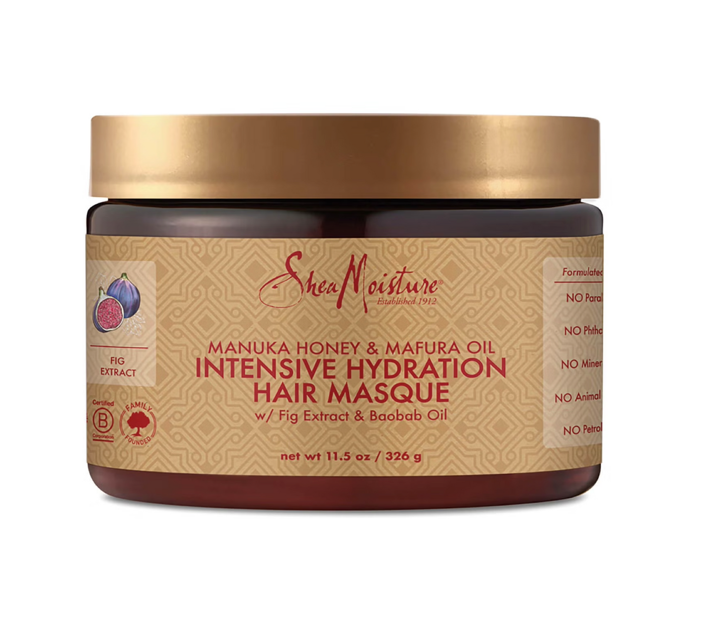 Shea Moisture Manuka Honey Intensive Hydration Hair Masque 326g