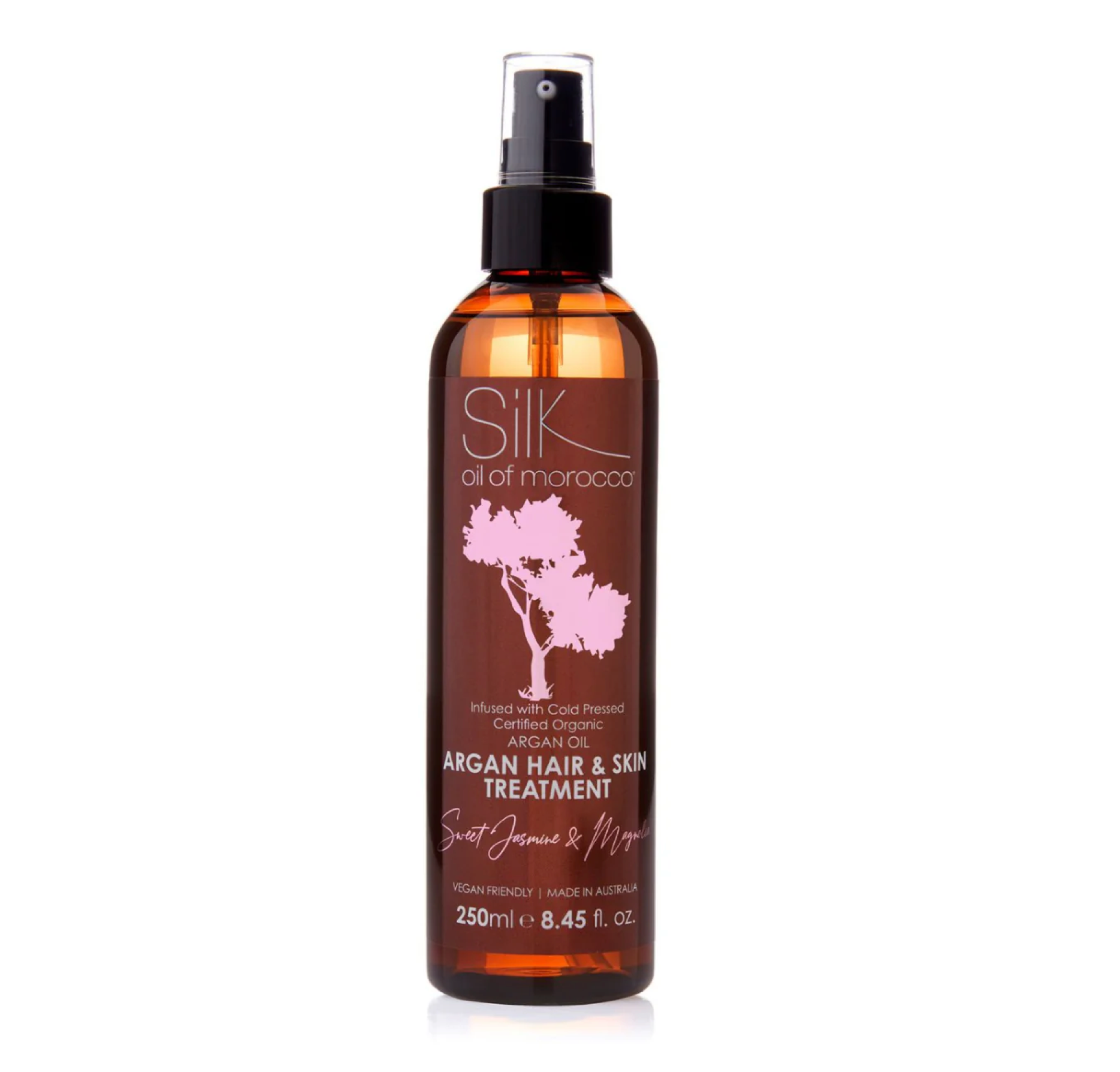 Silk Oil of Morocco Argan Hair & Skin Jasmine Magnolia Treatment 250ml