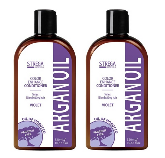 Strega Estetica Argan Oil Color Enhance Violet Conditioner 320ml (2pc)