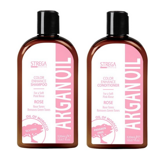 Strega Estetica Color Enhance Rose Shampoo and Conditioner 320ml