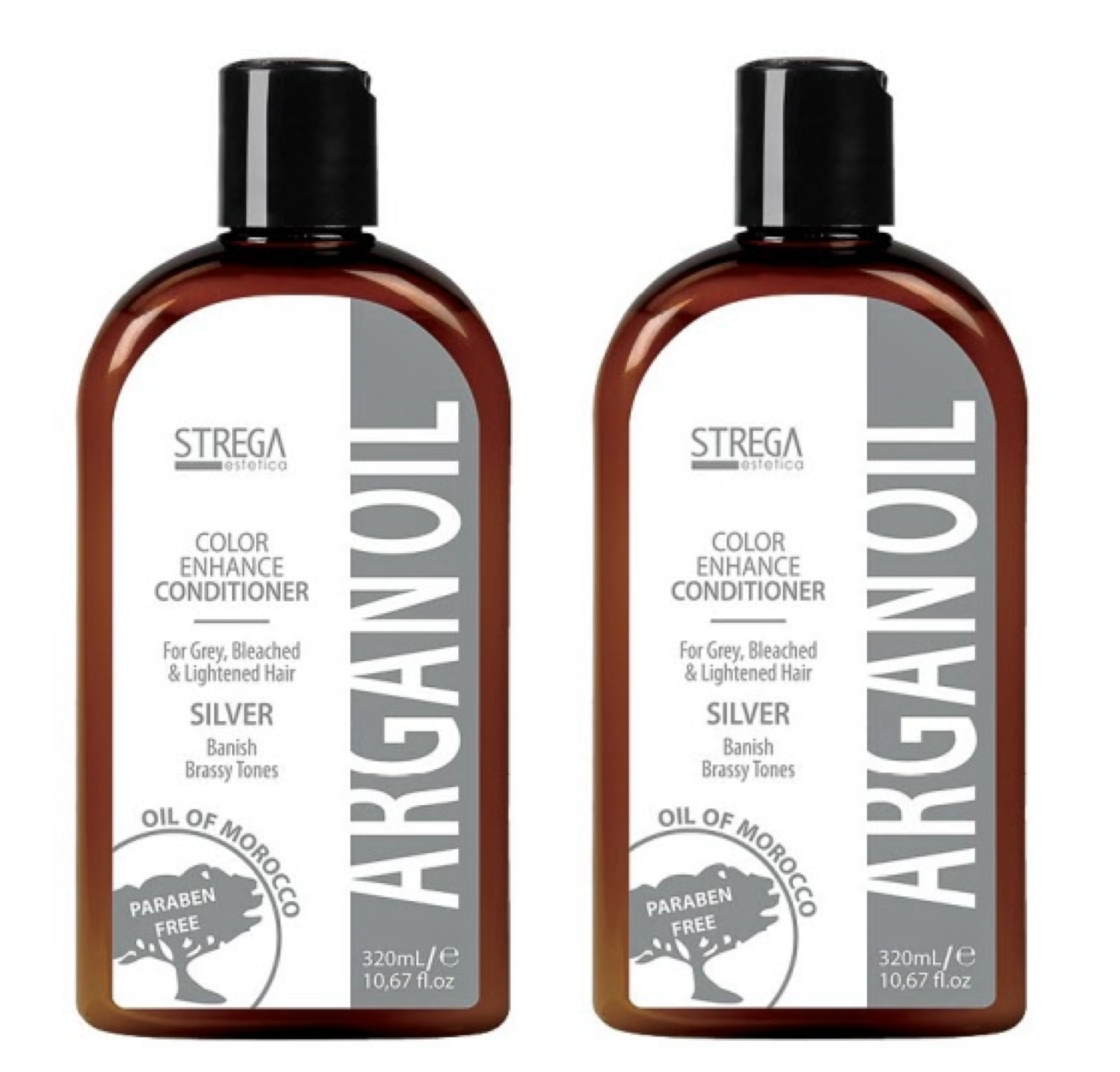 Strega Estetica Color Enhance Silver Conditioner 320ml (2pc) 