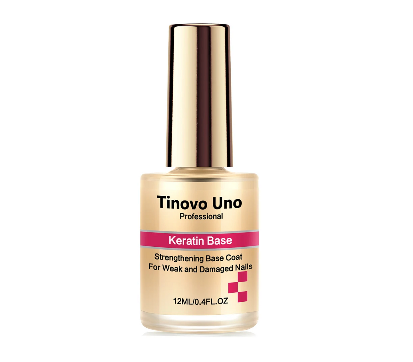 Tinovo Uno Keratin Base Nail Strengthening Base Coat 12ml