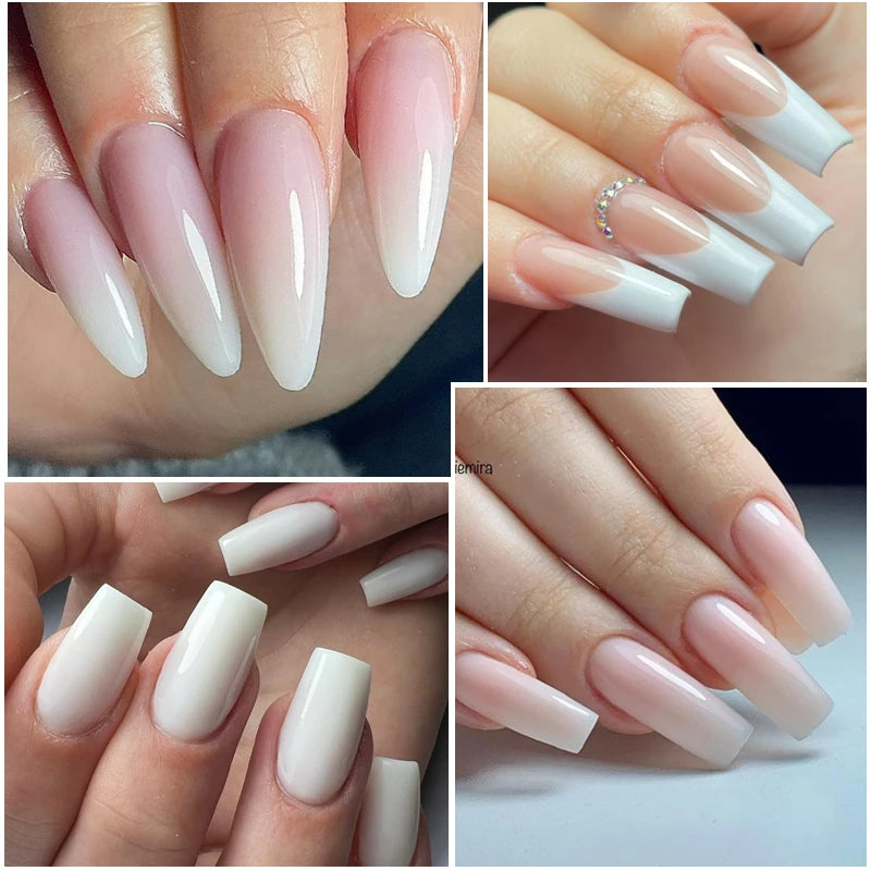 Ur Sugar Extension Nail Milky Color Gel Extension Clear 15ml