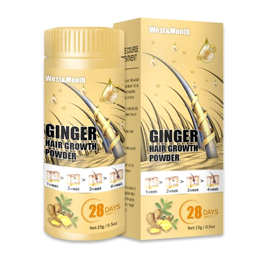 West & Month Ginger Hair Growth Powder 28 Days 15g