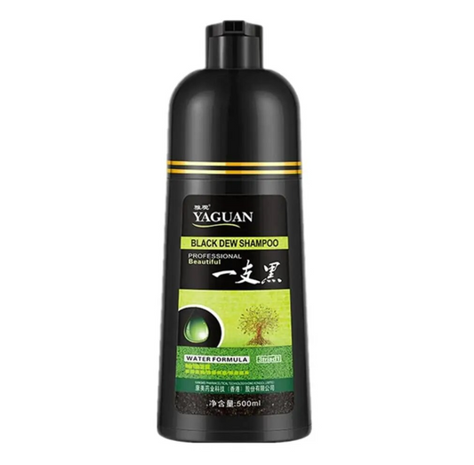 Yaquan Black Dew Hair Dye Shampoo 500ml