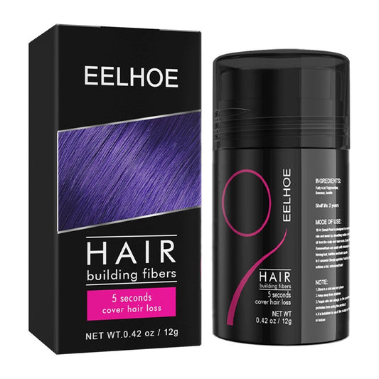 Eelhoe Hair Building Fibers 12g Medium Brown