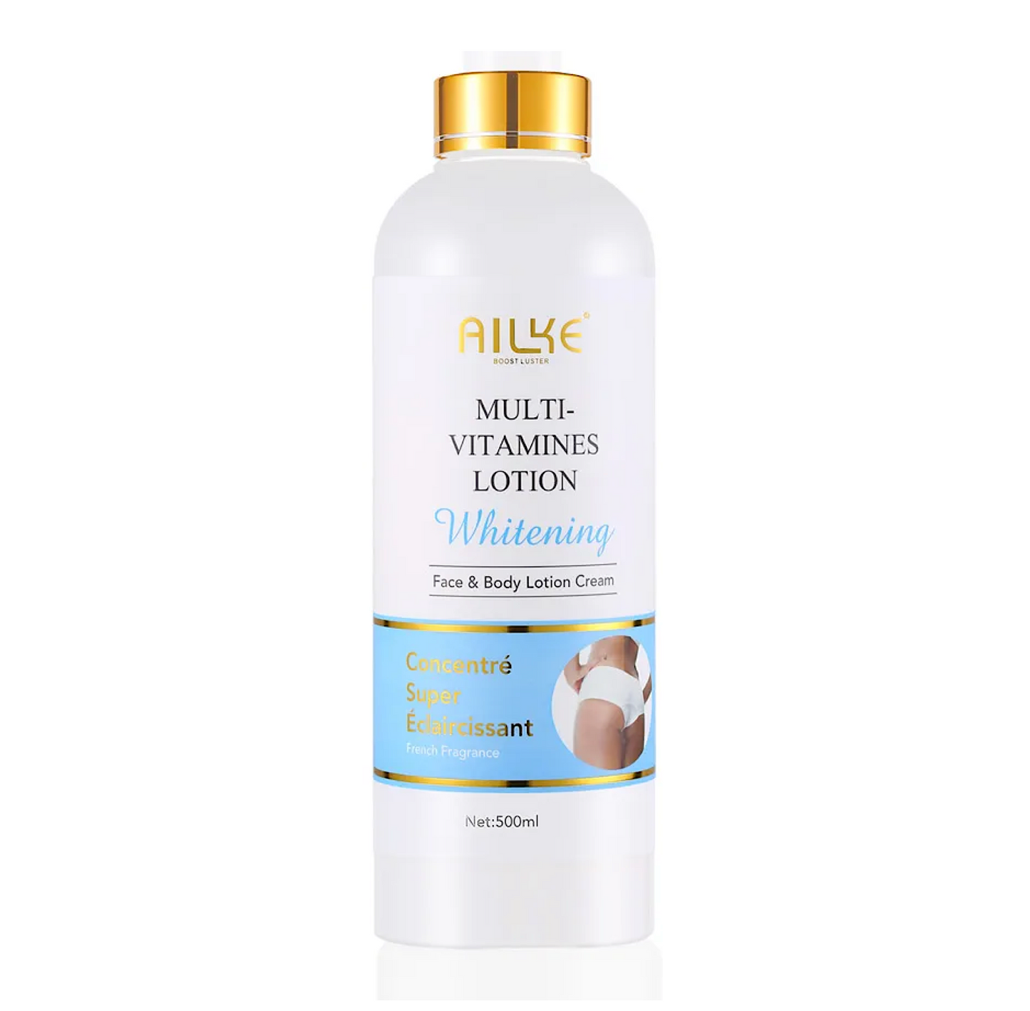 Ailke Multi Vitamines Lotion Whitening Face & Body Lotion Cream 500ml