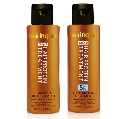 Hairinque Hair Protein Treatment & Shampoo 100ml Formula 5%