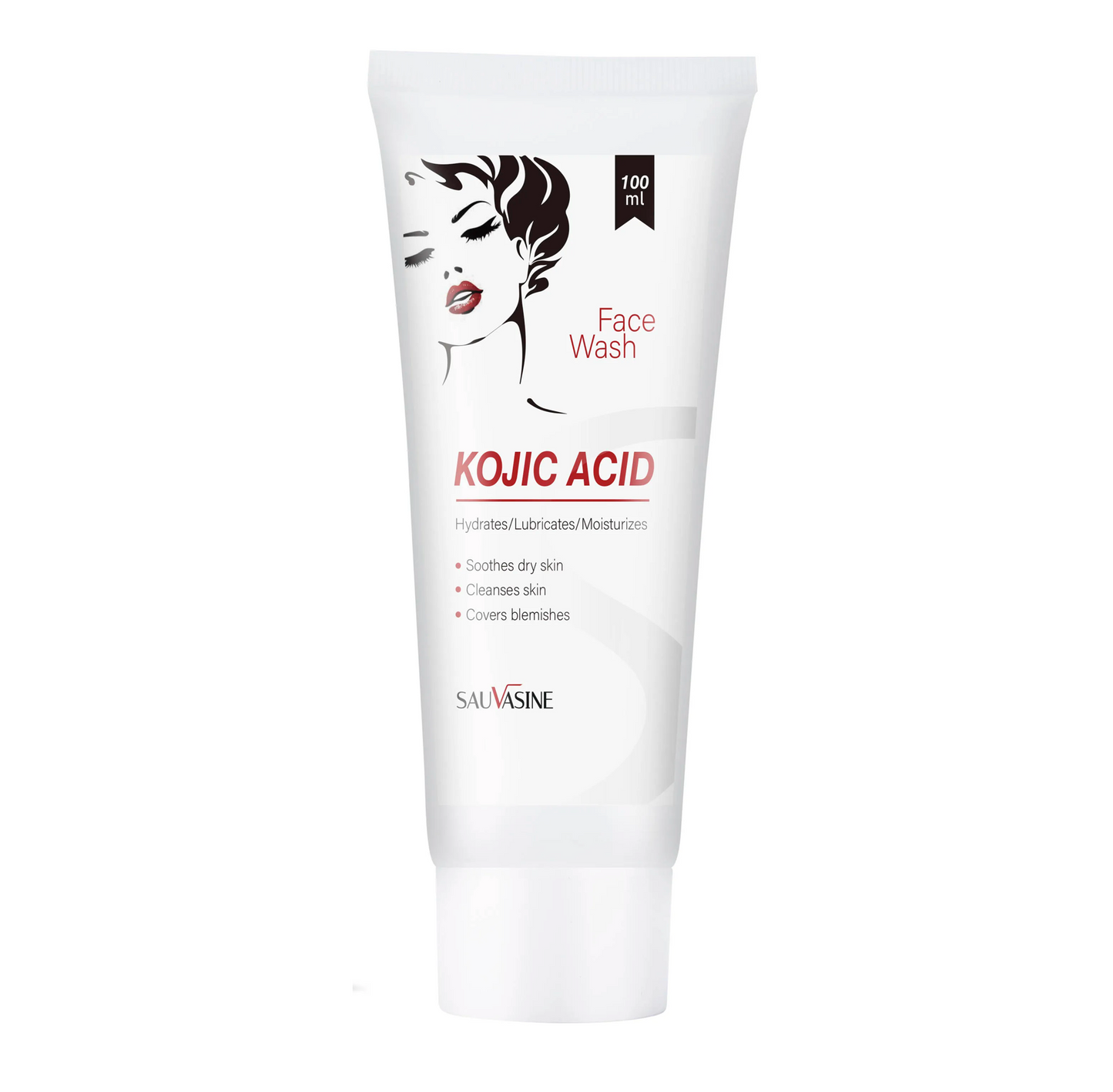 Sauvasine Kojic Acid Face Wash 100ml